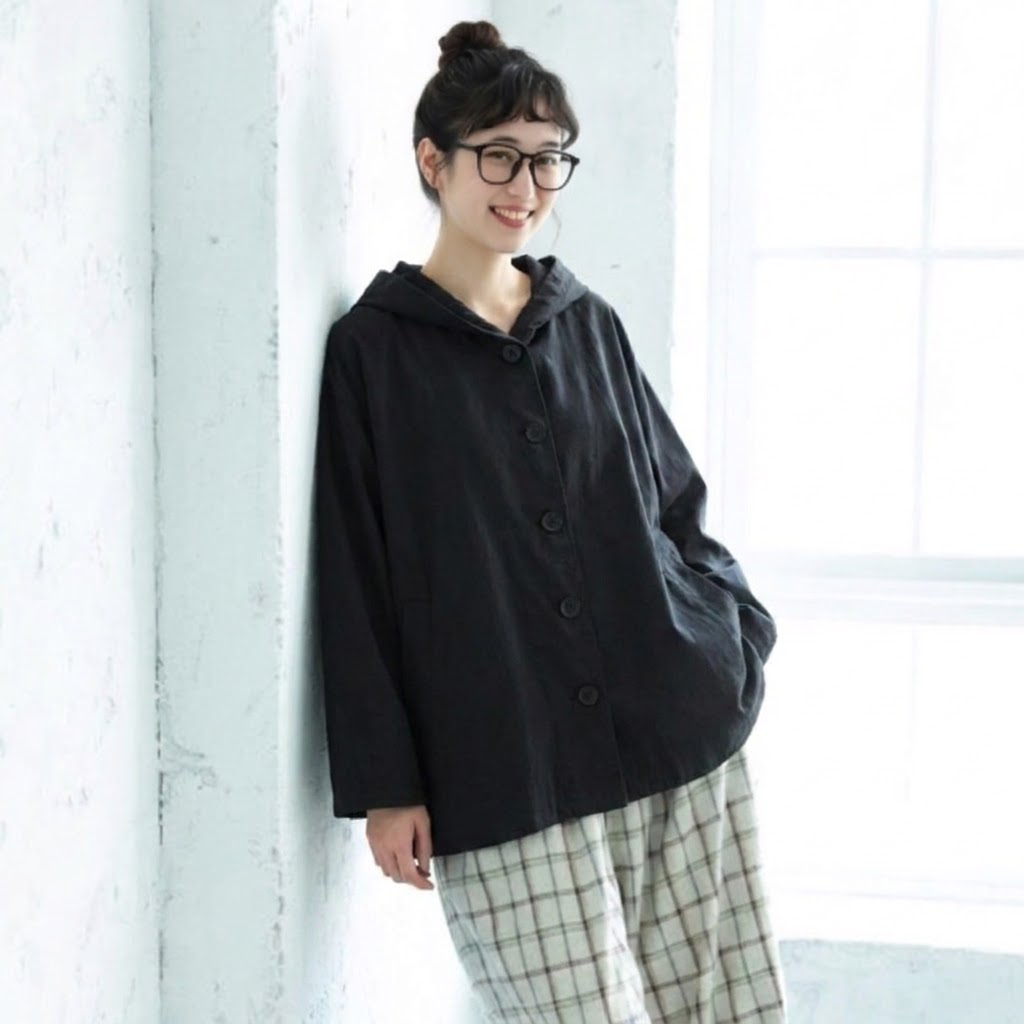 フード付き アウター