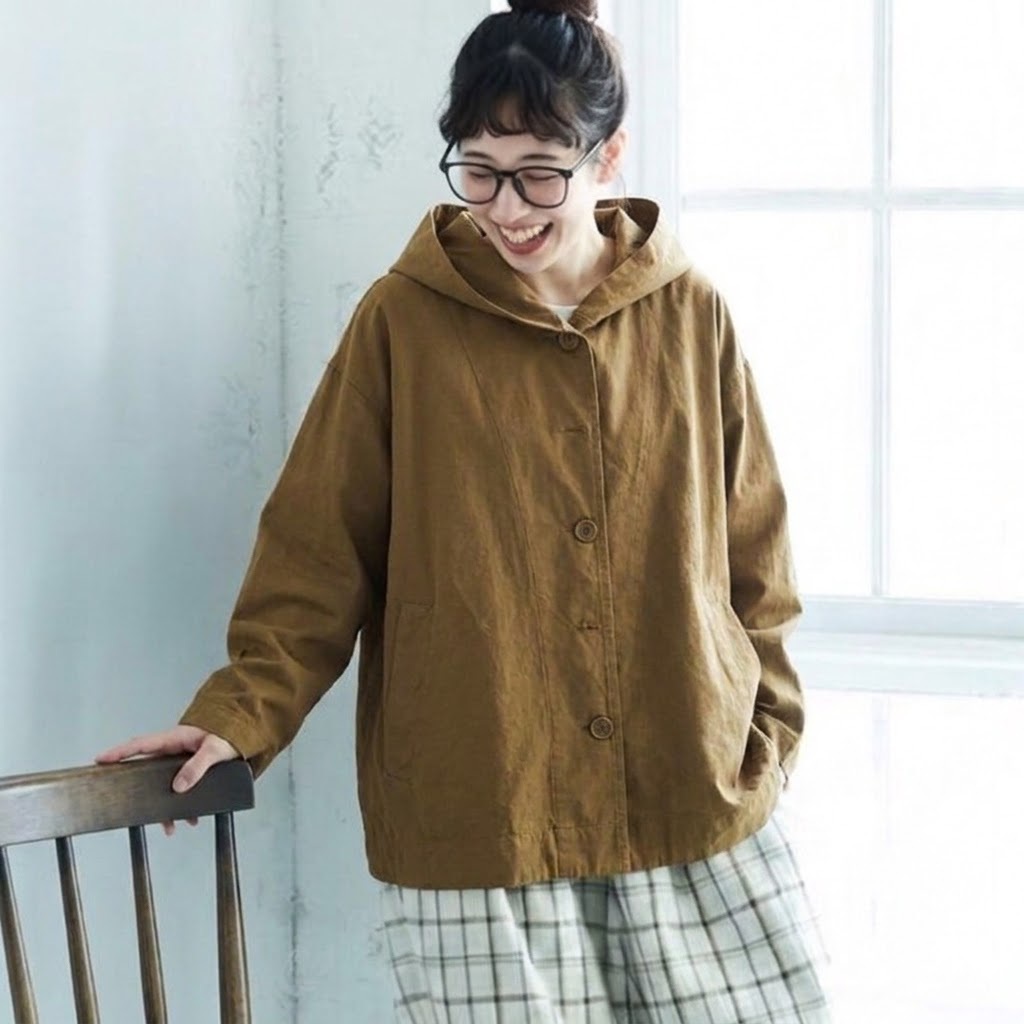 フード付き アウター