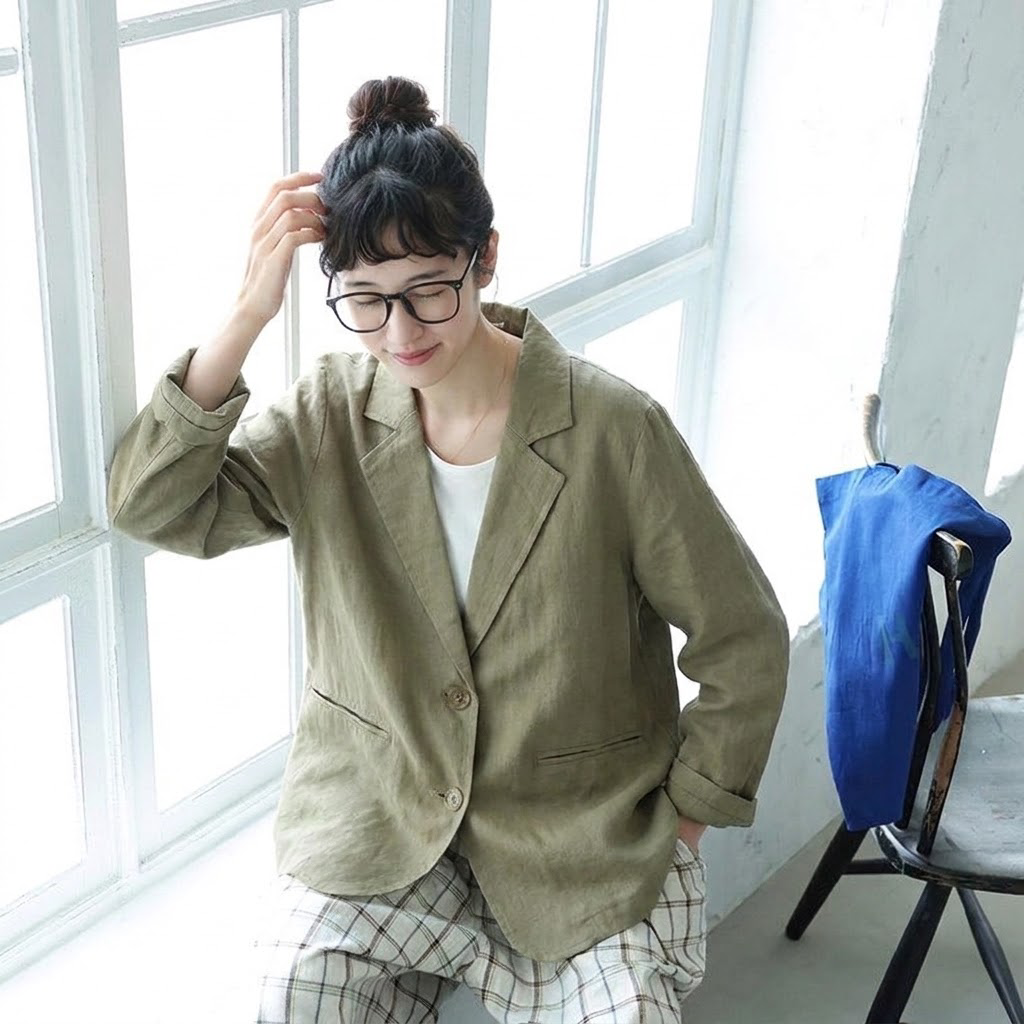 レトロ 風合い豊か ジャケット