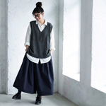 S～5XL コーデのアクセントになるニットベスト