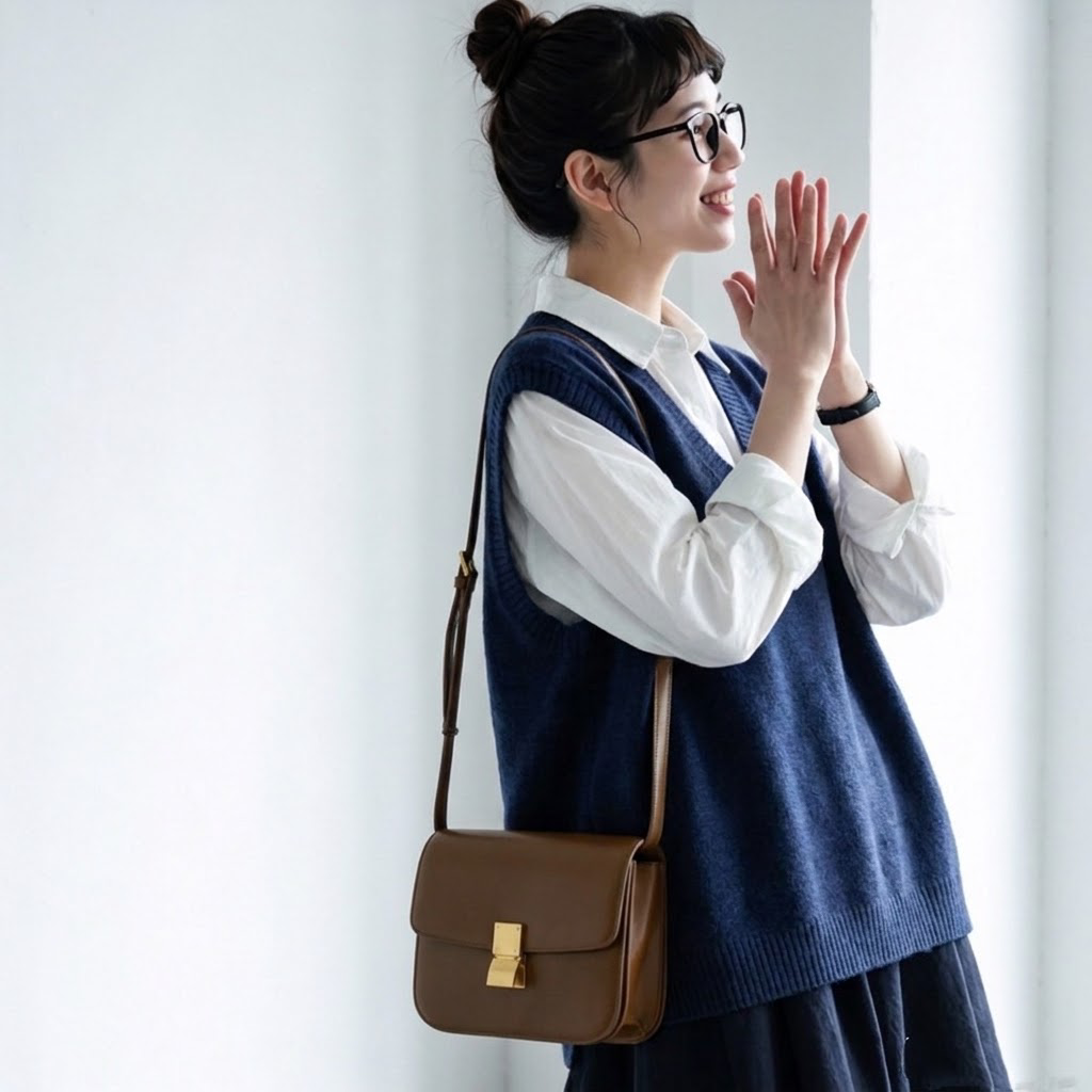 S～5XL コーデのアクセントになるニットベスト
