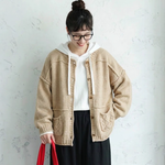 M～4XL 長袖 カーディガン