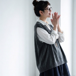S～5XL コーデのアクセントになるニットベスト