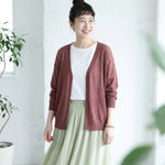 ONESIZE 透かし冷感カーデ