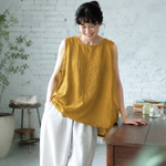 M～4XL コットン ビッグシルエット タンクトップ