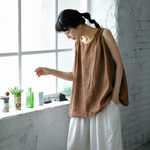 M～4XL コットン ビッグシルエット タンクトップ