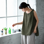 M～4XL コットン ビッグシルエット タンクトップ