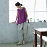 M～4XL コットン ビッグシルエット タンクトップ