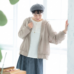 UVカット フード付き カーディガン