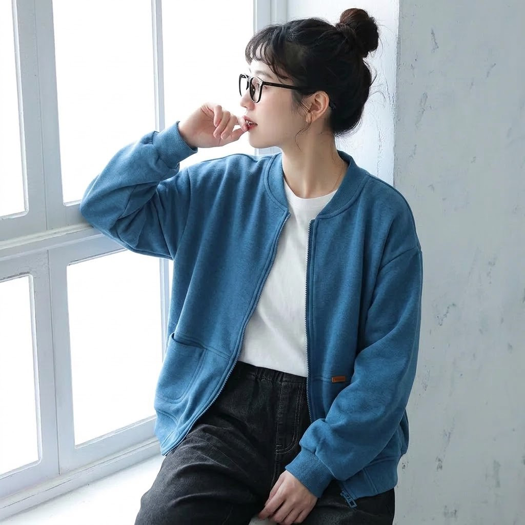 M～4XL スウェットジャケット