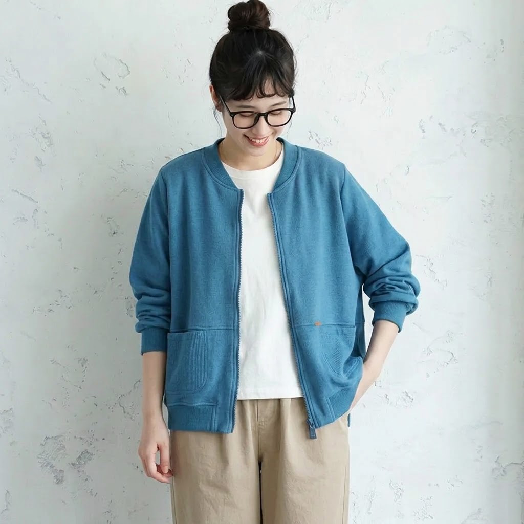 M～4XL スウェットジャケット