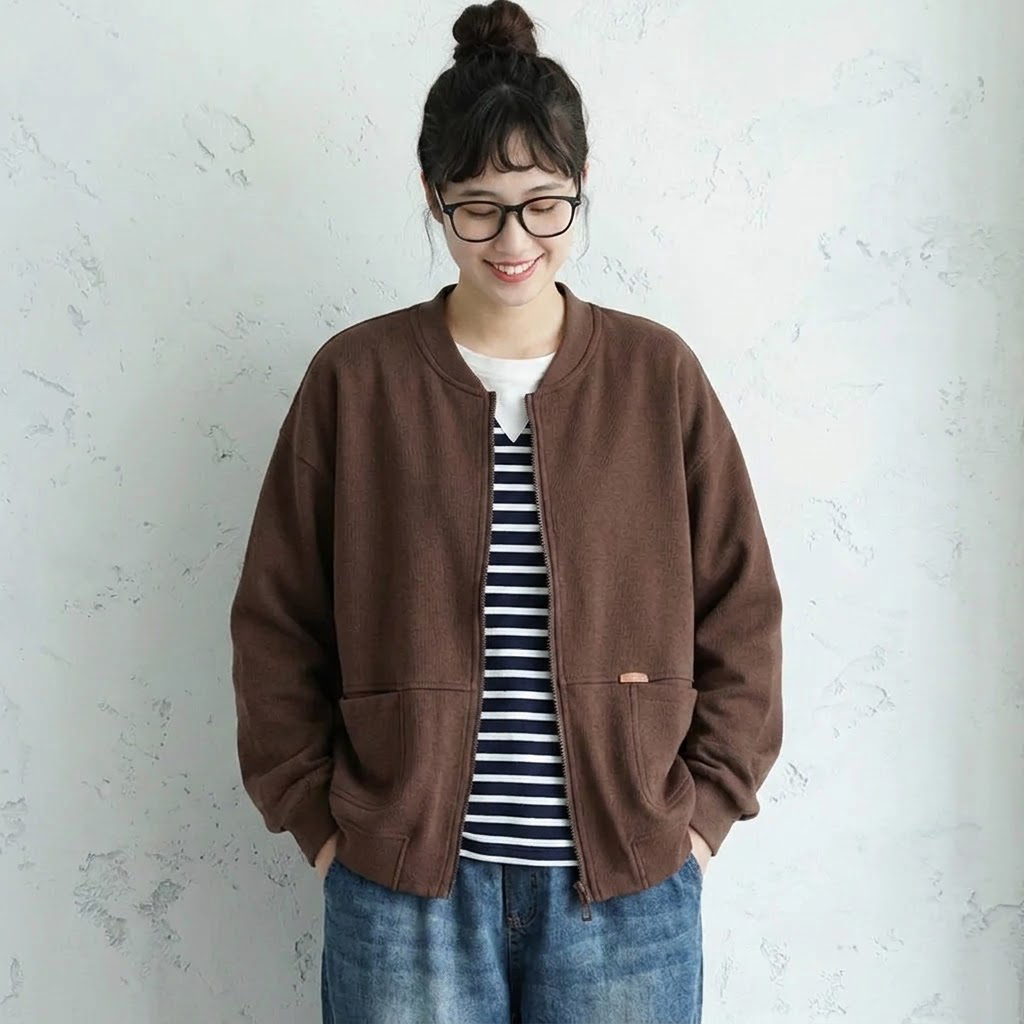 M～4XL スウェットジャケット