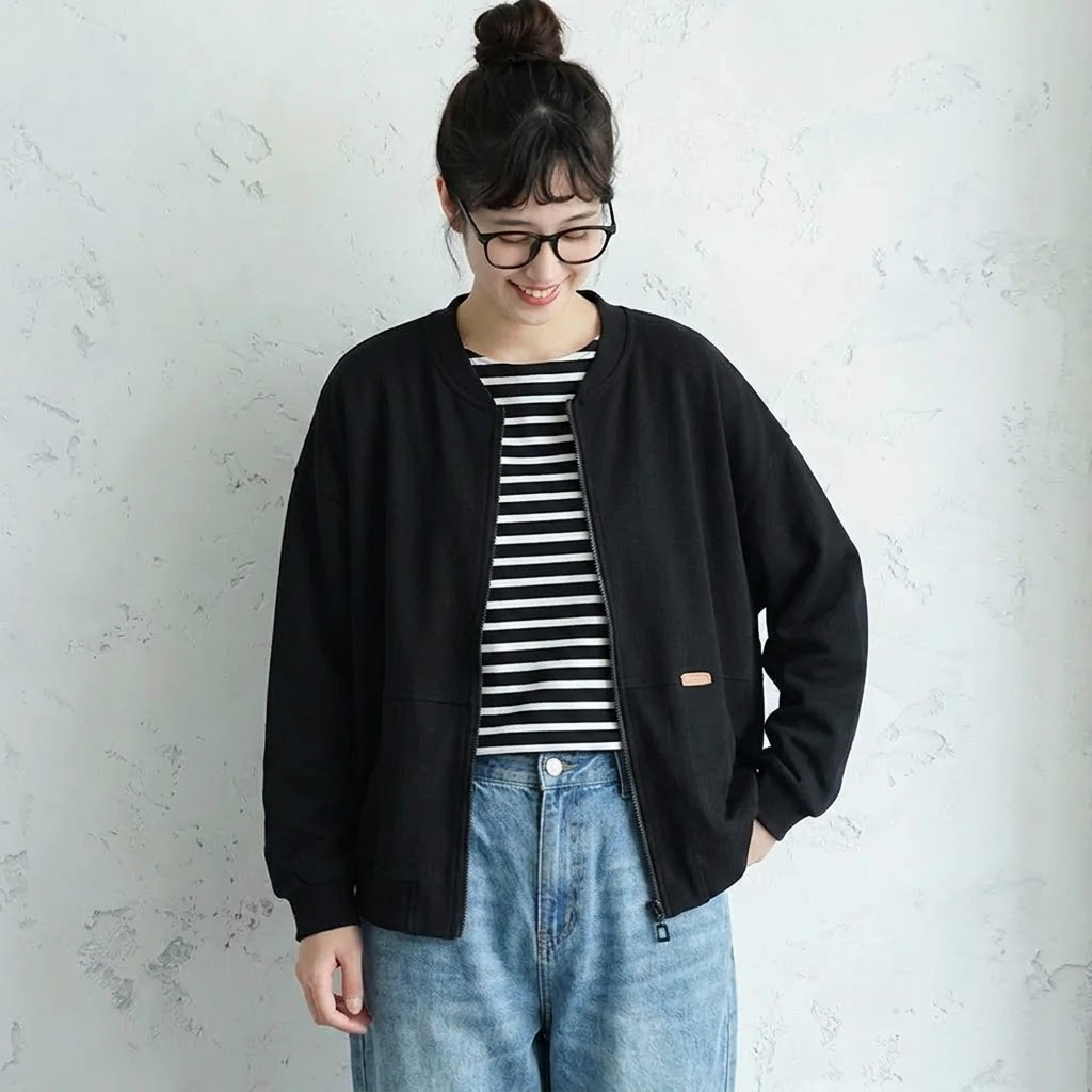 M～4XL スウェットジャケット