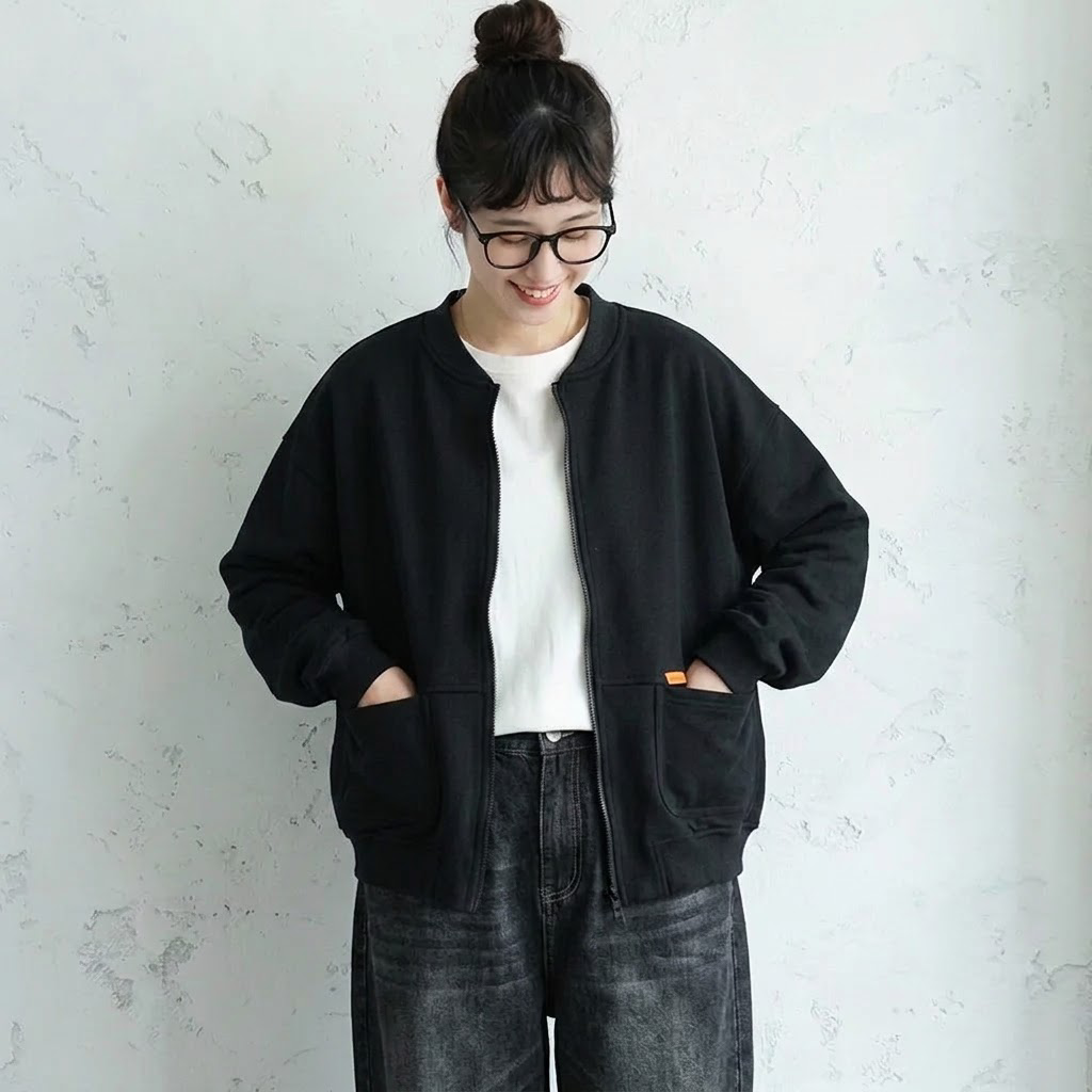 M～4XL スウェットジャケット